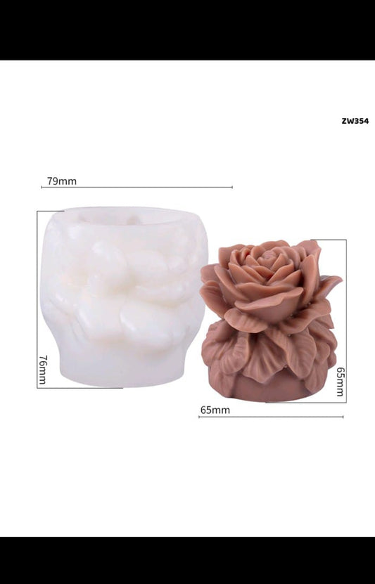 Pillar flower Candle Mould ZW354 Heavy Quality