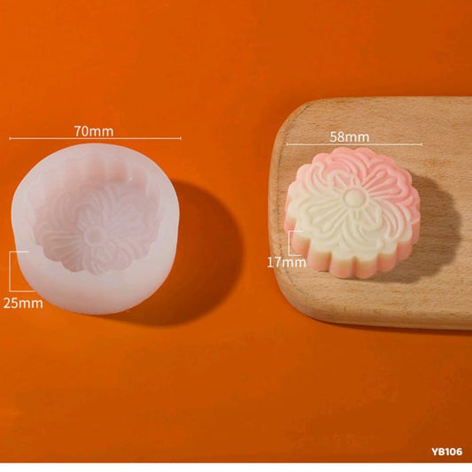 flower Candle Mould YB106 Heavy Quality