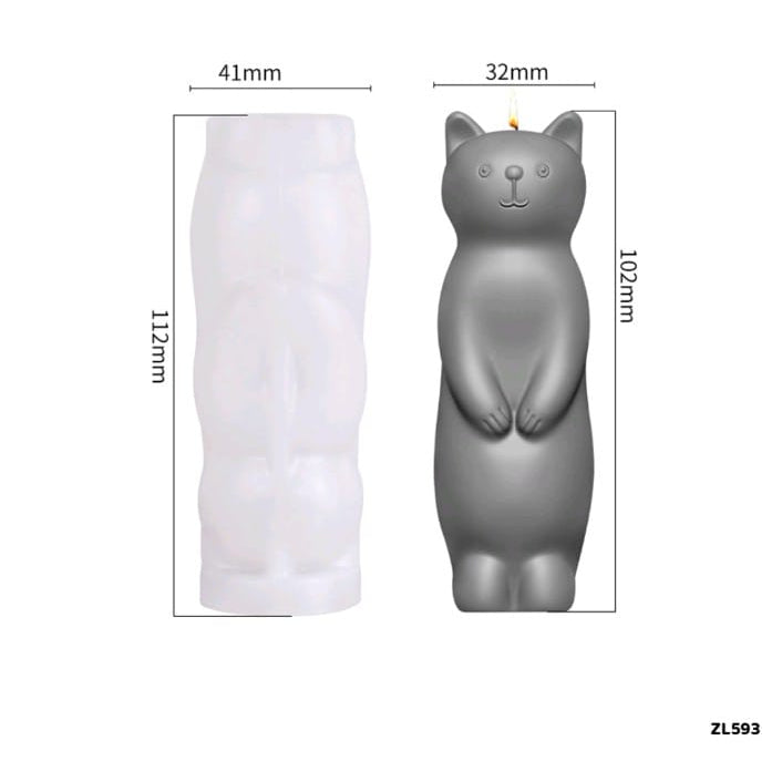 Pillar Candle Mould ZL593 Heavy Quality