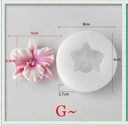 Orchid Flower Mould KK
