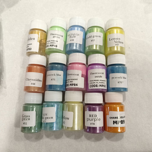 15 Shades Mica Powder