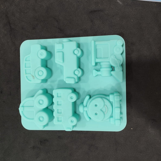 6 Cavity Baby Toy Concrete/Candle Mould