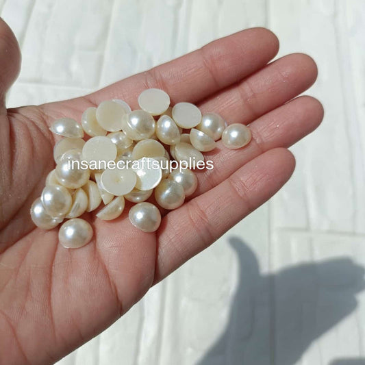 Half cut beads for art and craft