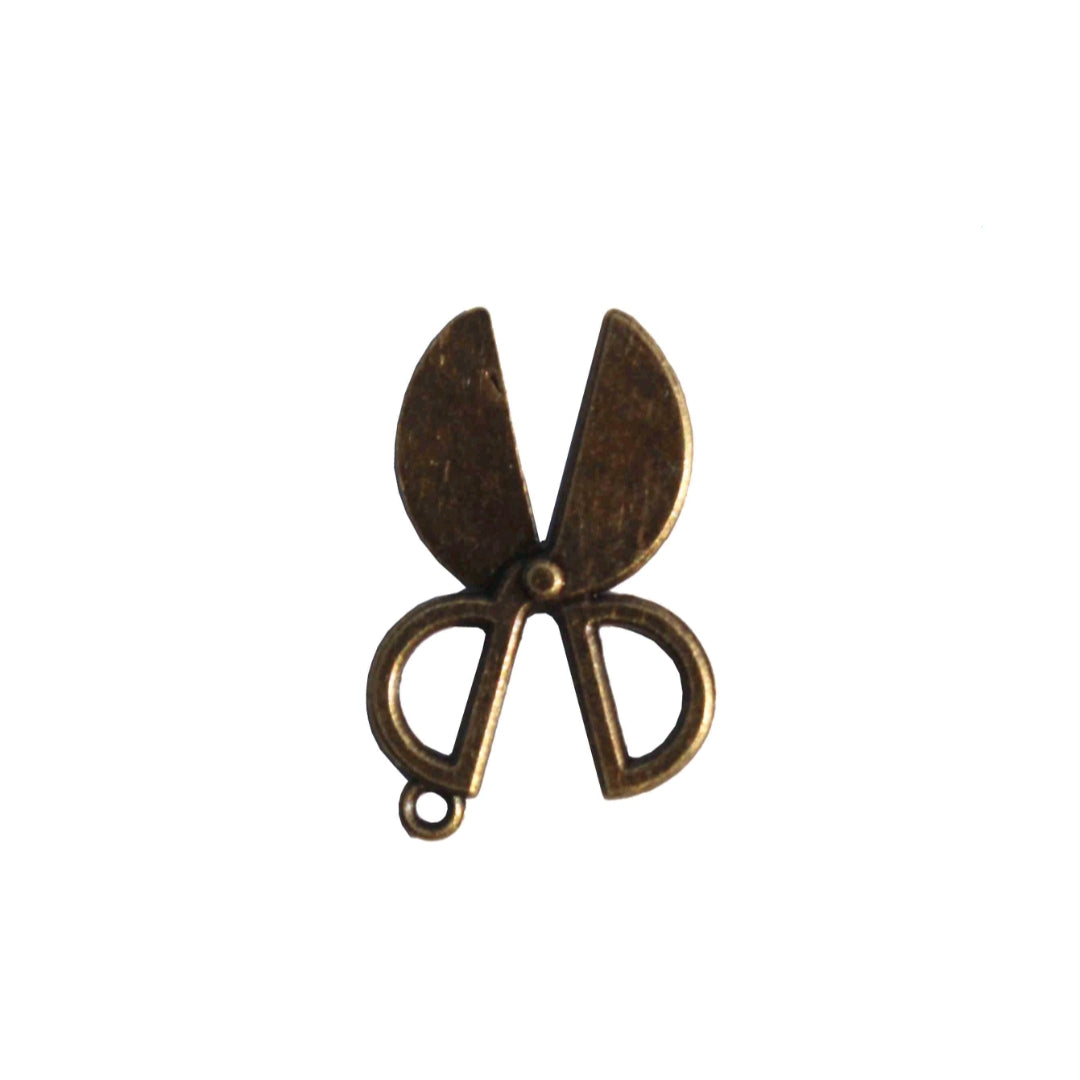 Metal Charm Scissor Shape ( CG6030)