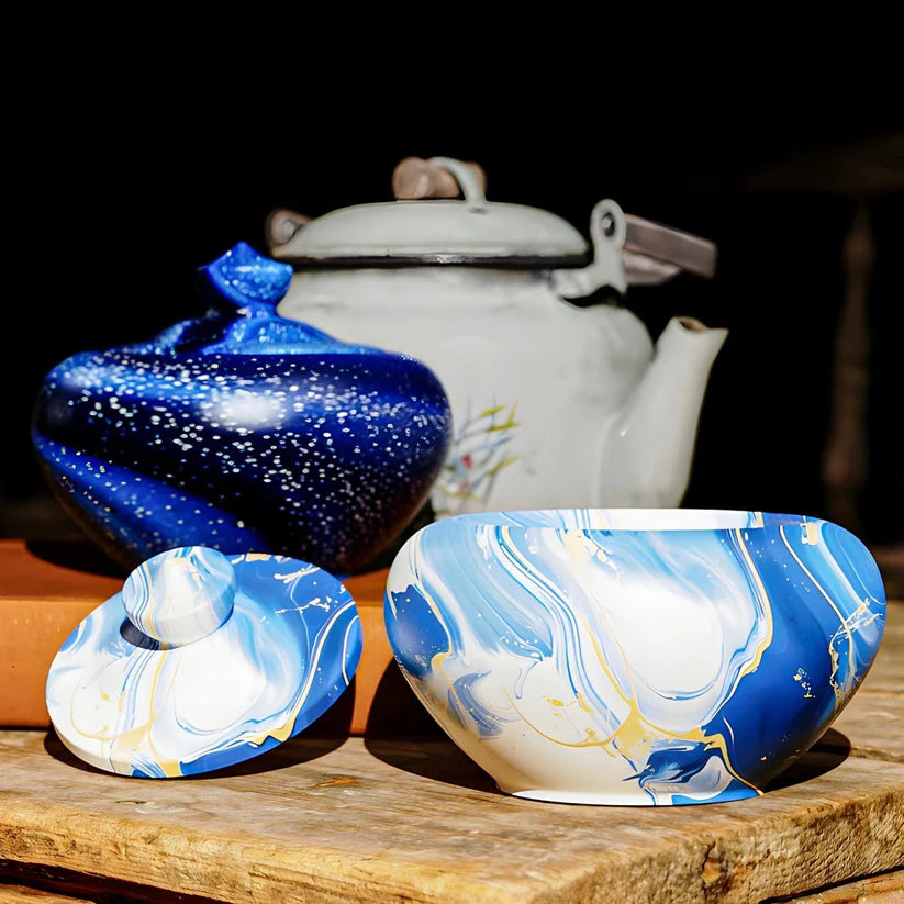 Round Teapot & Storage Box Mould SM1237